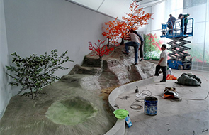 河北博物院《會(huì)飛的花——世界珍稀蝴蝶展》展覽館場(chǎng)景制作完成。